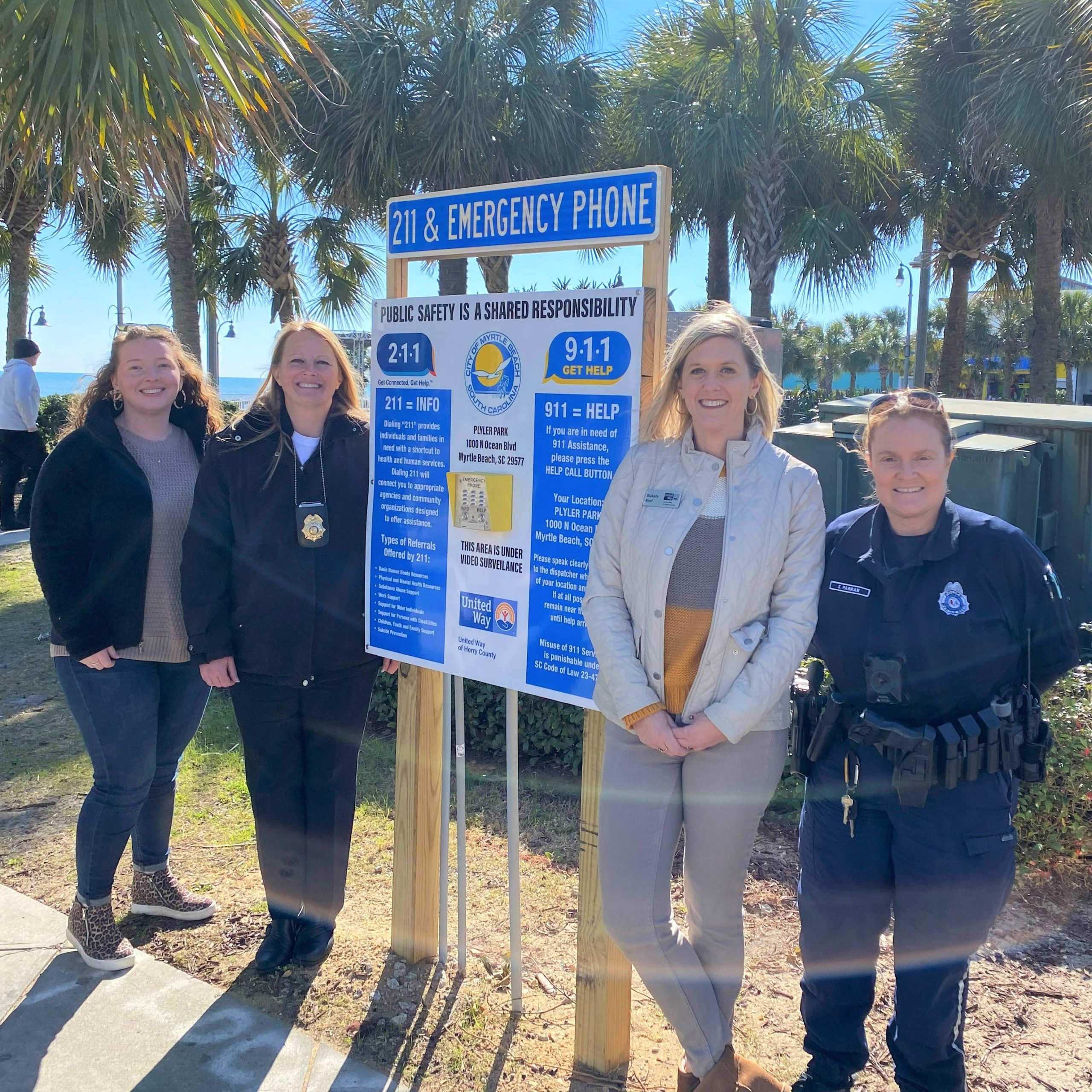 United Way of Horry County Partners with City of Myrtle Beach to Bring